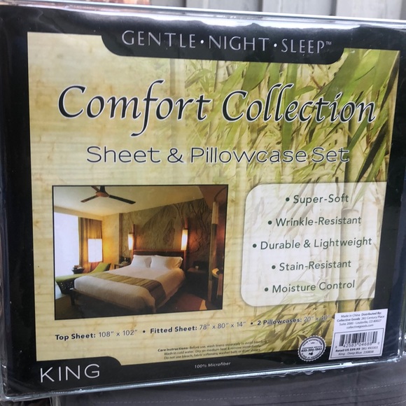 Microfiber Sheet Set - Picture 2 of 2